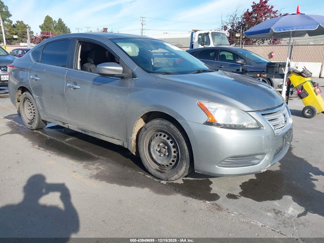 2014 Nissan Sentra Fe+ S/fe+ Sv/s/sl/sr/sv მანქანა იყიდება აუქციონზე, vin: 3N1AB7AP9EY227075, აუქციონის ნომერი: 43949699