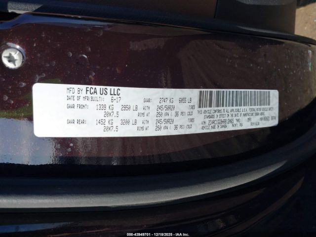 2017 CHRYSLER PACIFICA 2C4RC1GG9HR812065 Photo 8