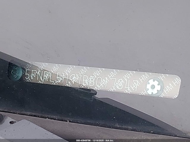 2011 HONDA ODYSSEY 5FNRL5H97BB017347 Photo 8