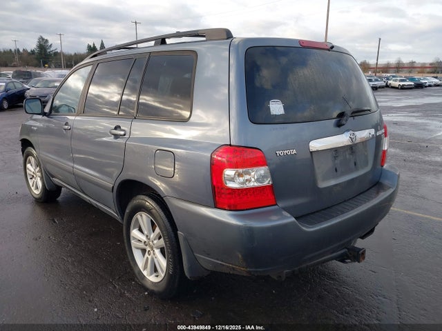 43949849 :رقم المزاد ، JTEDW21A160014528 vin ، 2006 Toyota Highlander Hybrid V6 مزاد بيع