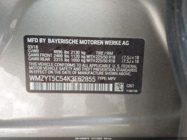 2019 MINI COUNTRYMAN WMZYT5C54K3E62855 Photo 8