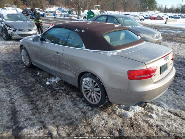 2011 AUDI A5 WAUJFAFH9BN002225 Photo 2