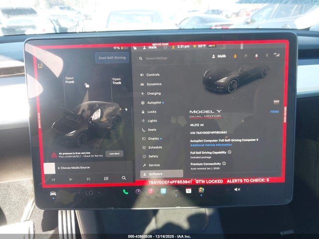 2023 TESLA MODEL Y 7SAYGDEF4PF853941 Photo 6