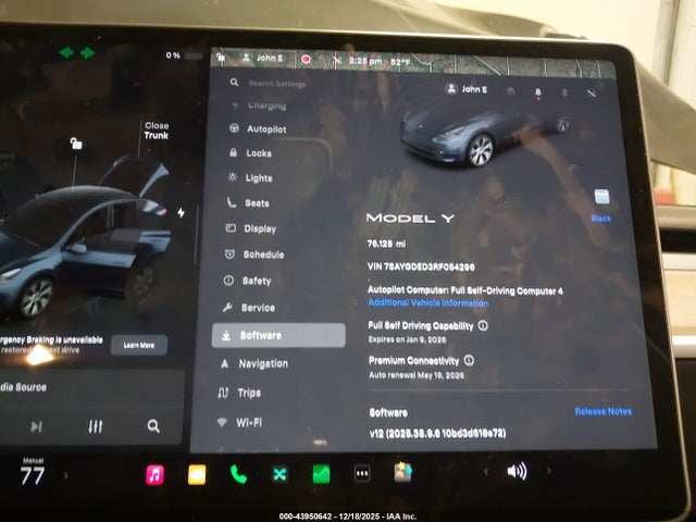 2024 TESLA MODEL Y 7SAYGDED3RF054296 Photo 6