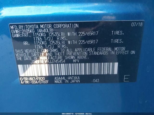 2018 TOYOTA RAV4 JTMBFREV9JJ745454 Photo 8