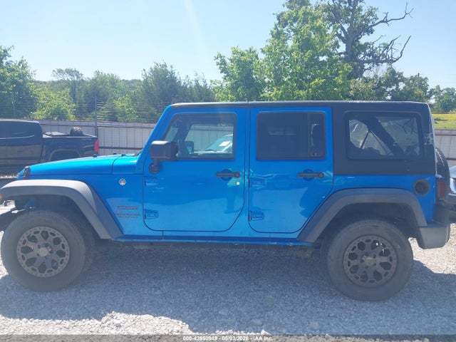 Продажа на аукционе авто 2016 Jeep Wrangler Unlimited Sport, vin: 1C4BJWDG4GL307017, номер лота: 43950949