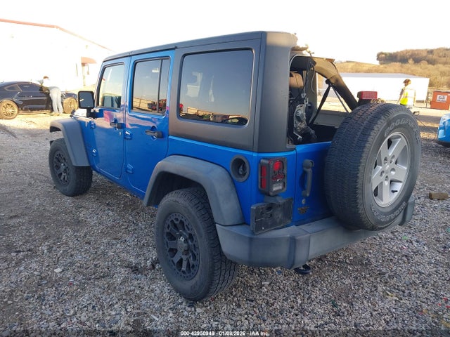 Продажа на аукционе авто 2016 Jeep Wrangler Unlimited Sport, vin: 1C4BJWDG4GL307017, номер лота: 43950949
