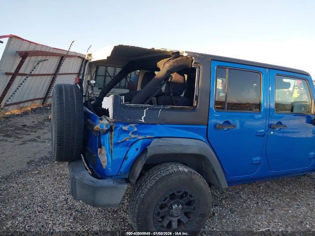 Продажа на аукционе авто 2016 Jeep Wrangler Unlimited Sport, vin: 1C4BJWDG4GL307017, номер лота: 43950949