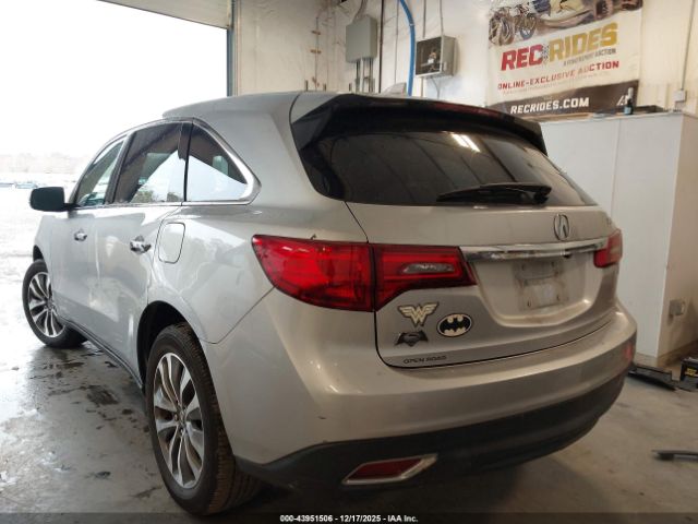 2015 ACURA MDX 5FRYD4H42FB032270 Photo 2