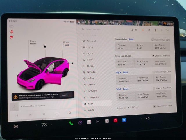 2021 TESLA MODEL Y 5YJYGDEF0MF215839 Photo 6