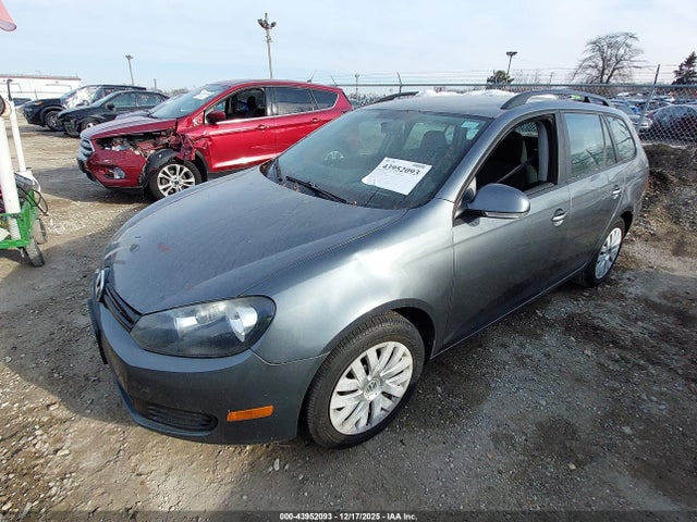 2013 Volkswagen Jetta Sportwagen 2.5l S მანქანა იყიდება აუქციონზე, vin: 3VWPP7AJ6DM627201, აუქციონის ნომერი: 43952093
