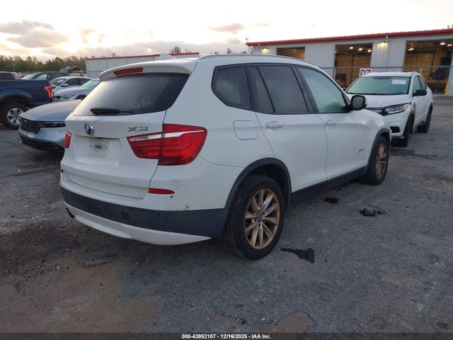 2013 Bmw X3 Xdrive28i მანქანა იყიდება აუქციონზე, vin: 5UXWX9C57D0D02376, აუქციონის ნომერი: 43952107