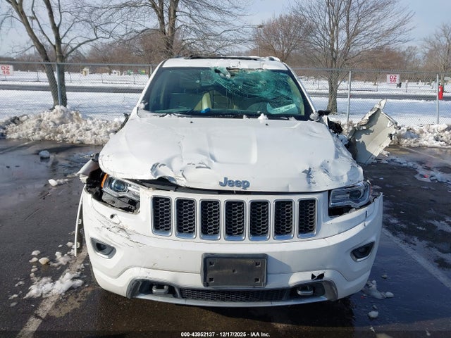 43952137 :رقم المزاد ، 1C4RJFCG9GC381596 vin ، 2016 Jeep Grand Cherokee Overland مزاد بيع