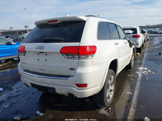 43952137 :رقم المزاد ، 1C4RJFCG9GC381596 vin ، 2016 Jeep Grand Cherokee Overland مزاد بيع