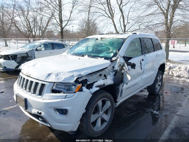 43952137 :رقم المزاد ، 1C4RJFCG9GC381596 vin ، 2016 Jeep Grand Cherokee Overland مزاد بيع