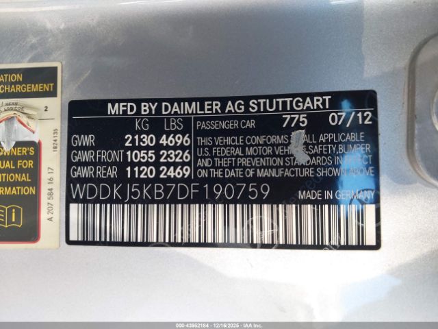 2013 MERCEDES-BENZ E 350 WDDKJ5KB7DF190759 Photo 8