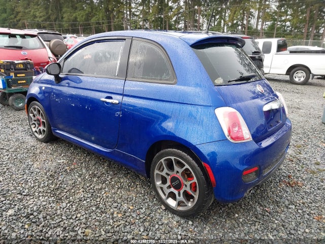 2013 FIAT 500 3C3CFFBR4DT607347 Photo 2
