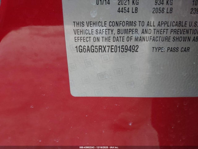 2014 CADILLAC ATS 1G6AG5RX7E0159492 Photo 8