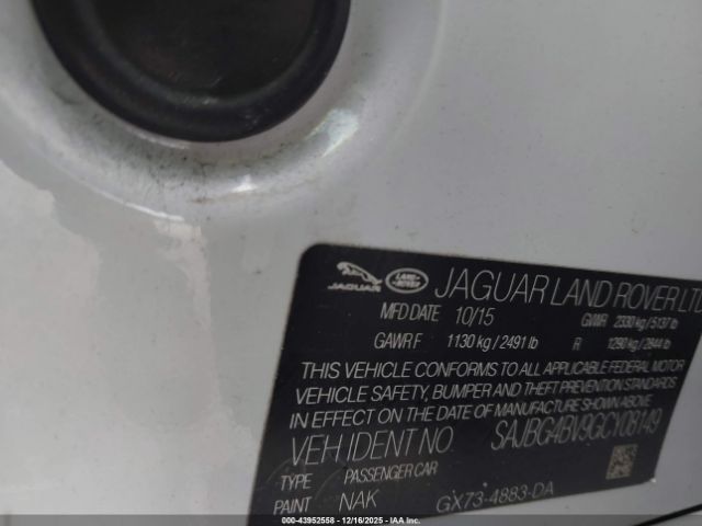 2016 JAGUAR XF SAJBG4BV9GCY08149 Photo 8