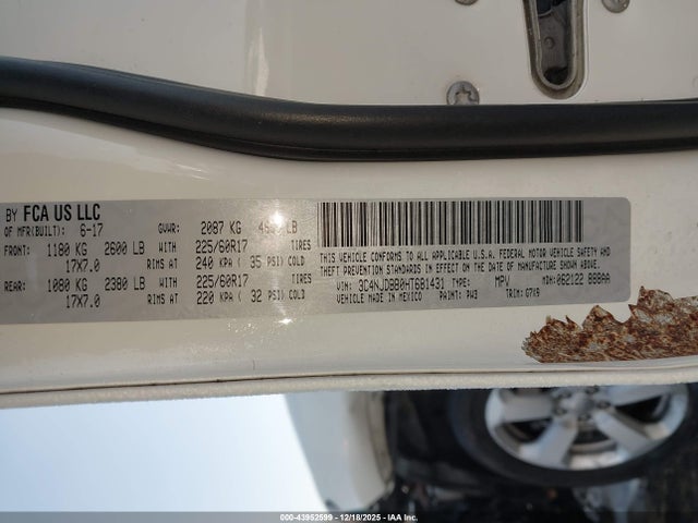 3C4NJDBB0HT681431 Jeep New Compass Latitude 4x4