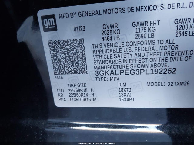 2023 GMC TERRAIN 3GKALPEG3PL192252 Photo 8