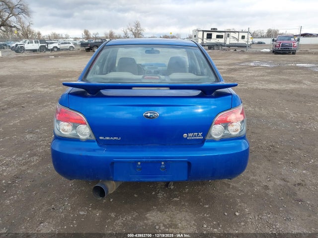 Продажа на аукционе авто 2006 Subaru Impreza Wrx/wrx Limited/wrx Tr, vin: JF1GD79646G503040, номер лота: 43952700