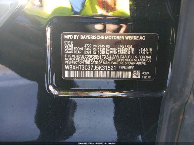 2018 BMW X1 WBXHT3C37J5K31521 Photo 8