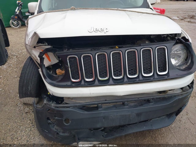 2016 Jeep Renegade Latitude მანქანა იყიდება აუქციონზე, vin: ZACCJBBT8GPD25741, აუქციონის ნომერი: 43952851