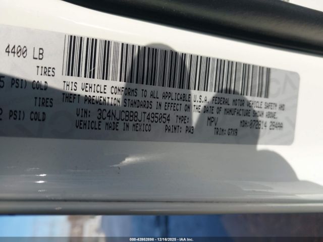 2018 JEEP COMPASS 3C4NJCBB8JT495054 Photo 8