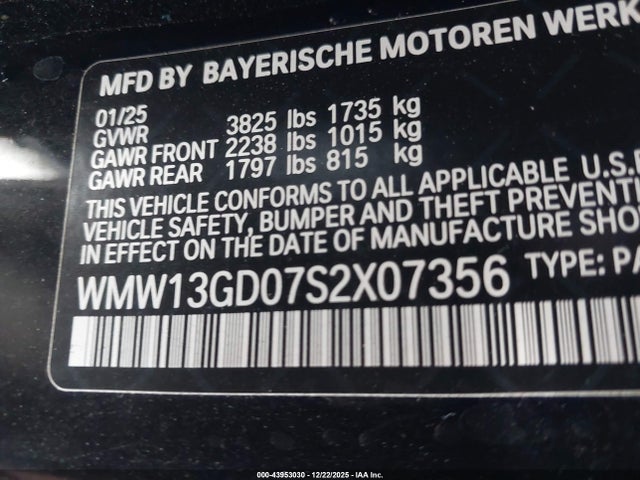 2025 MINI HARDTOP WMW13GD07S2X07356 Photo 8