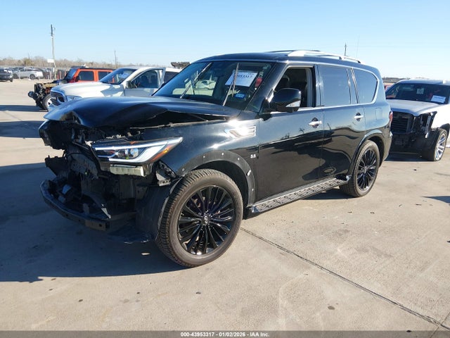 43953317 :رقم المزاد ، JN8AZ2NF7K9686740 vin ، 2019 Infiniti Qx80 Luxe مزاد بيع