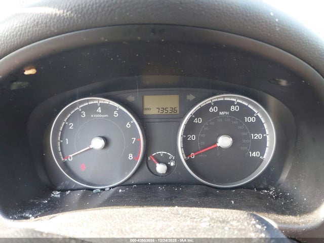 2011 HYUNDAI ACCENT KMHCN4AC2BU555635 Photo 6