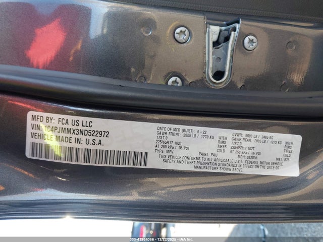 2022 JEEP CHEROKEE 1C4PJMMX3ND522972 Photo 8