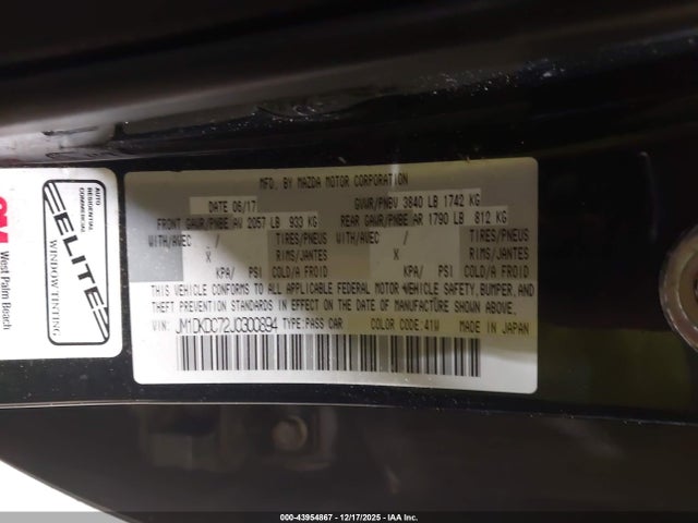 2018 MAZDA CX-3 JM1DKDC72J0300894 Photo 8