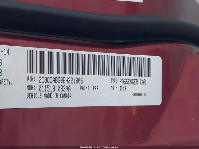 Chrysler 300 300s 2014 2C3CCABG0EH221805 Image 9