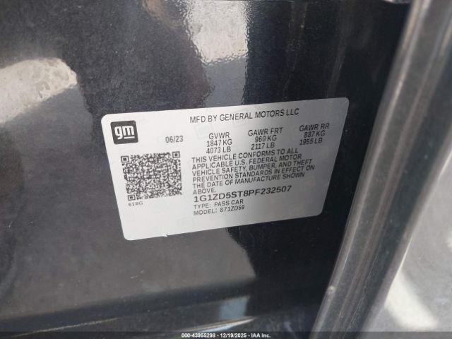 2023 CHEVROLET MALIBU 1G1ZD5ST8PF232507 Photo 8