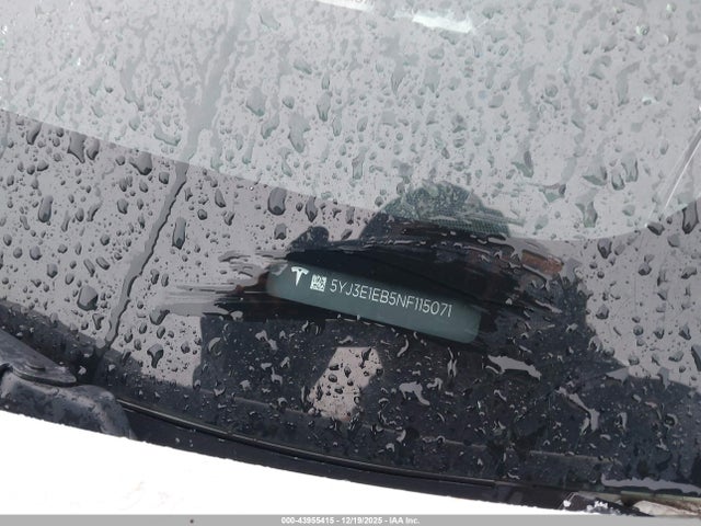 Aukcja sprzedaży 2022 Tesla Model 3 Long Range Dual Motor All-wheel Drive, vin: 5YJ3E1EB5NF115071, numer aukcji: 43955415