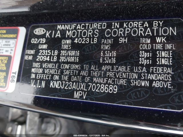 2020 KIA SOUL KNDJ23AUXL7028689 Photo 8