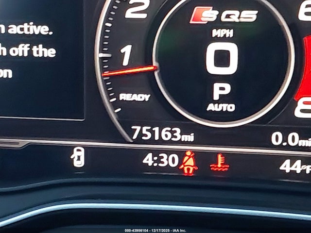 2018 Audi Sq5 3.0t Premium Plus მანქანა იყიდება აუქციონზე, vin: WA1A4AFY0J2084476, აუქციონის ნომერი: 43956104