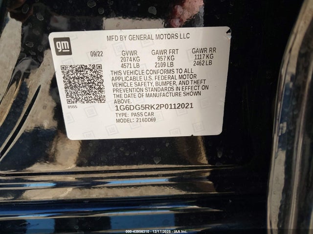 2023 CADILLAC CT4 1G6DG5RK2P0112021 Photo 8