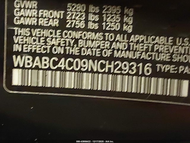 2022 BMW M850I WBABC4C09NCH29316 Photo 8