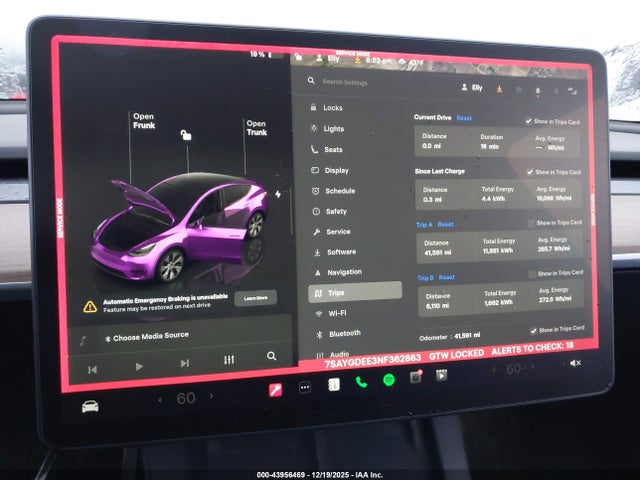 2022 TESLA MODEL Y 7SAYGDEE3NF362863 Photo 6