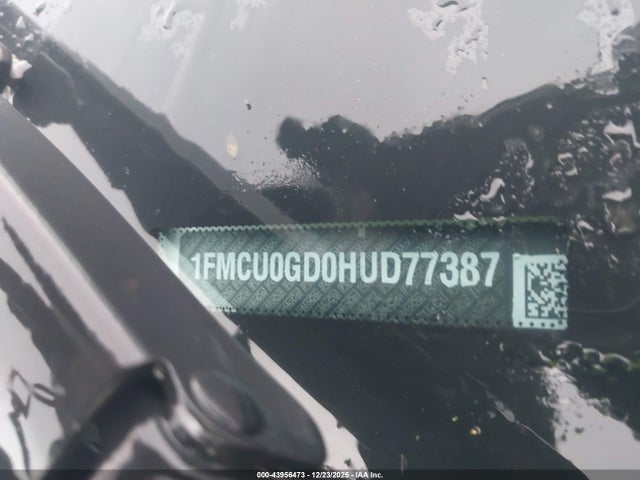 1FMCU0GD0HUD77387 Ford ESCAPE SE