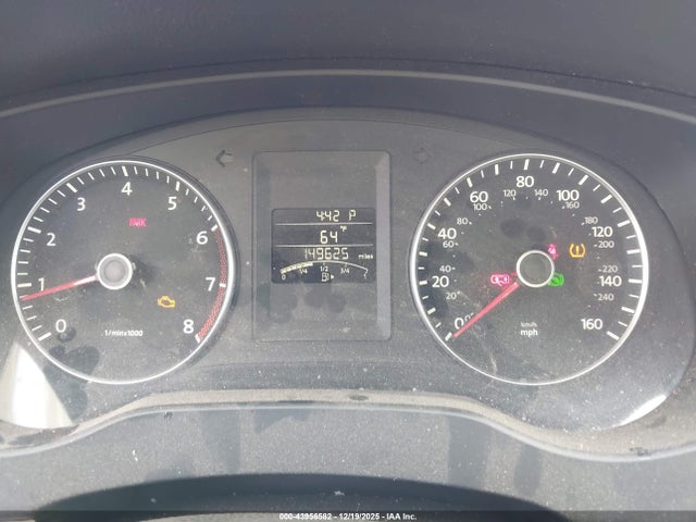 2012 Volkswagen Jetta 2.5l Se მანქანა იყიდება აუქციონზე, vin: 3VWDP7AJ2CM321971, აუქციონის ნომერი: 43956582