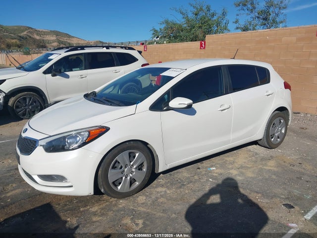 KNAFK5A8XG5602565 KIA FORTE LX
