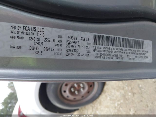 2017 DODGE JOURNEY 3C4PDCABXHT561955 Photo 8