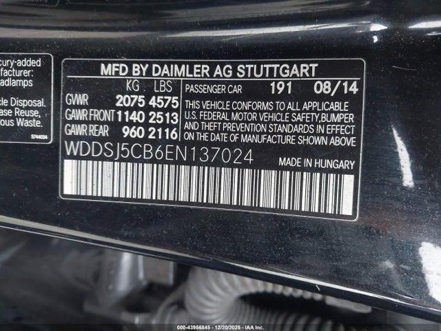 2014 MERCEDES-BENZ CLA 45 AMG WDDSJ5CB6EN137024 Photo 8