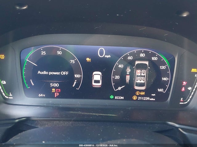 1HGCY2F67PA000676 Honda Accord Hybrid Ex-l