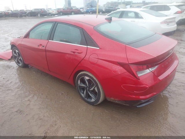 2021 HYUNDAI ELANTRA 5NPLN4AG7MH025875 Photo 2