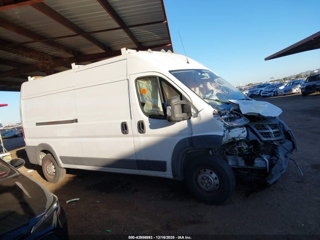 Продаж на аукціоні авто 2018 Ram Promaster 2500 High Roof 159 Wb, vin: 3C6TRVDG7JE147701, номер лоту: 43956993